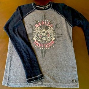 Long sleeve Harley Davison racer T-shirt